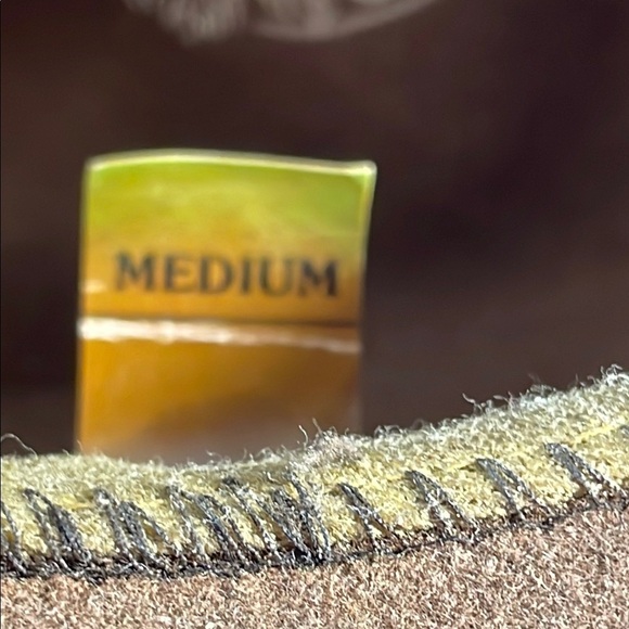 Country Gentleman Bromley Tan Brown Lite Felt Wool Fedora Water Repellent Sz M - Picture 7 of 7